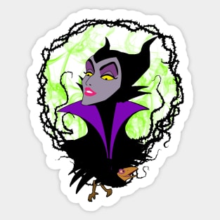 Malefica Sticker